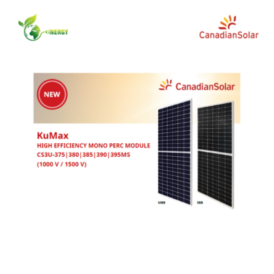Tấm pin năng lượng mặt trời Canadian mono CS3U-385MS