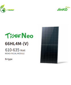 Tấm pin năng lượng mặt trời Jinko Solar Tiger Neo 615-635Wp/ Pin N-Type (JKM610-635-66HL4M-(V))