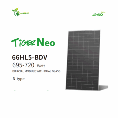 Tấm pin năng lượng mặt trời Jinko Solar Tiger Neo 695-720Wp/ Pin N-Type (JKM695-720N-66HL5-BDV)